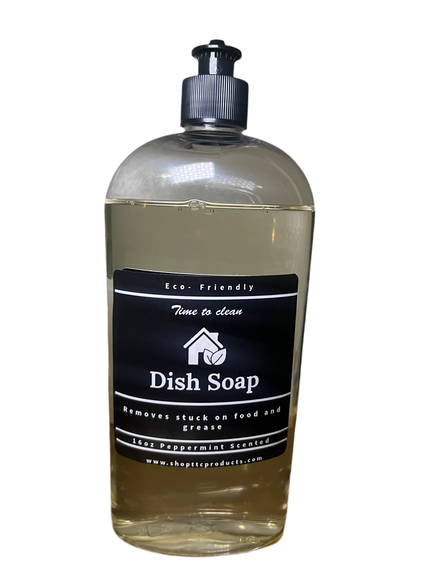 Peppermint dish soap