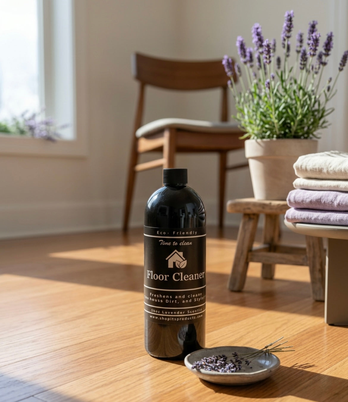 Lavender scent floor cleaner