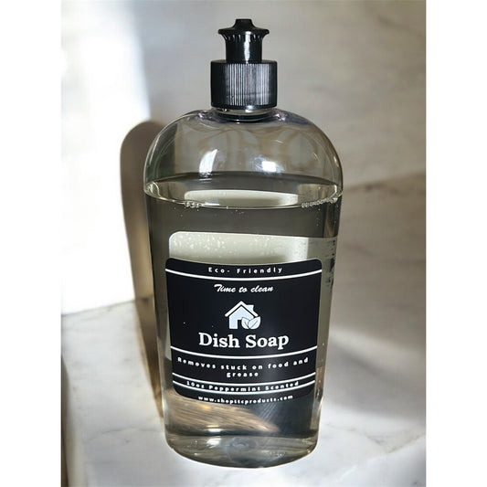 Peppermint dish soap