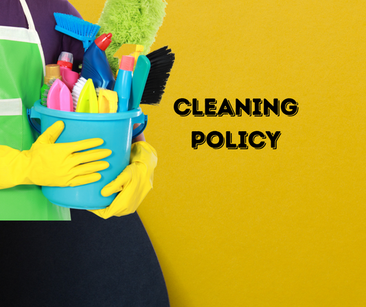 Cleaning policies template